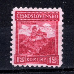 Sello Checoslovaquia, Pof.220 (Mi. 261), MNH, 1,50 Kč