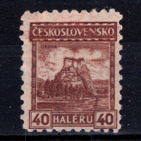 Známka ČSR, Pof.211*, 40h