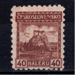 Stamp Czechoslovakia, Pof.211 (Mi. 248), MH, 40h