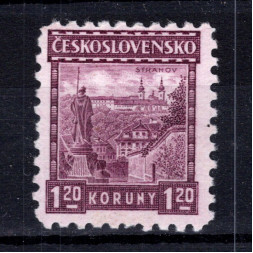 Briefmarke Tschechoslowakie, Pof.216 (Mi. 257)**, 20h