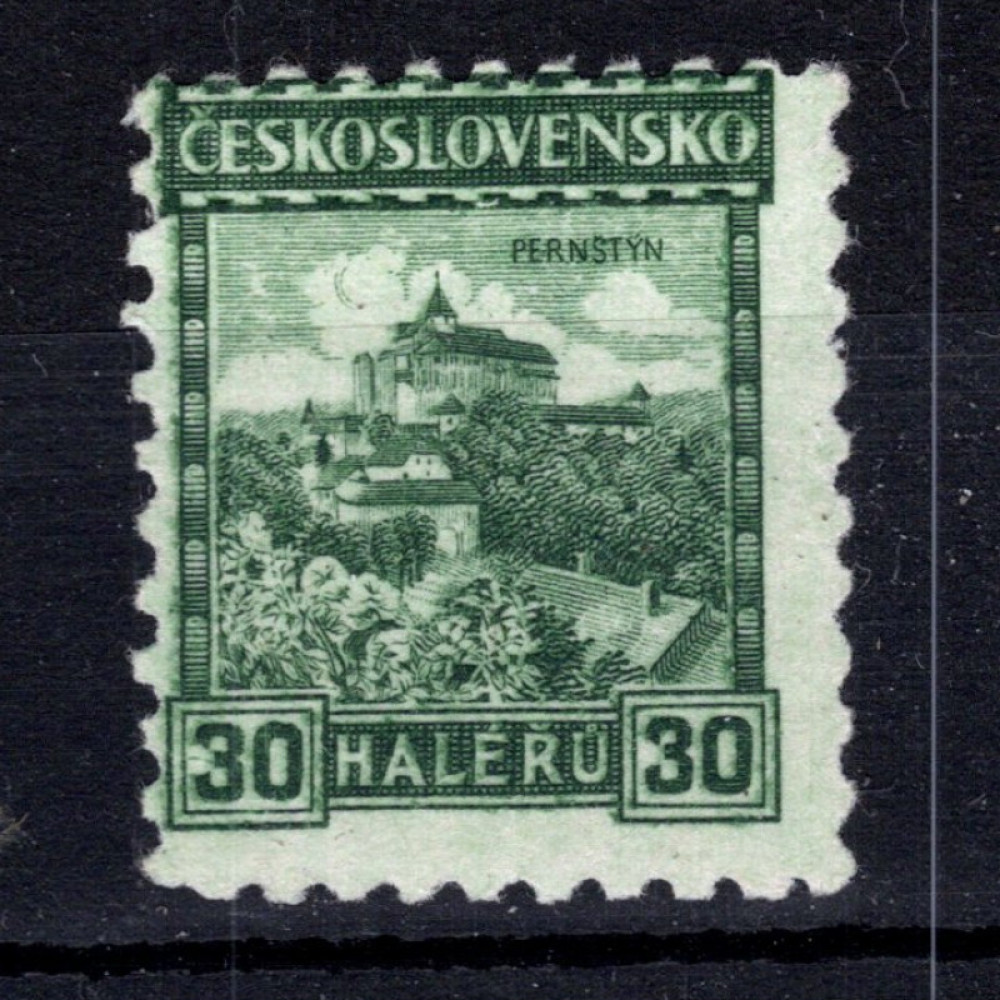 Stamp Czechoslovakia, Pof.217 (Mi. 258), MH, 30h
