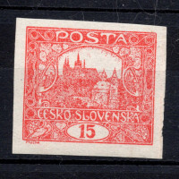 Sello Checoslovaquia, Pof.7 (Mi. 26), MH, 15h