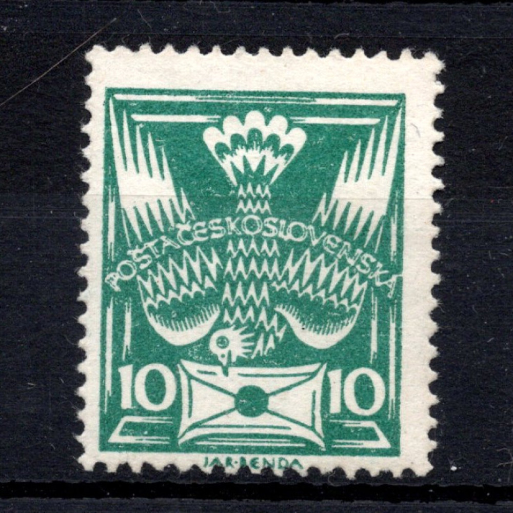 Selo Tchecoslováquia, Pof.145 (Mi. 164), MH, 10h