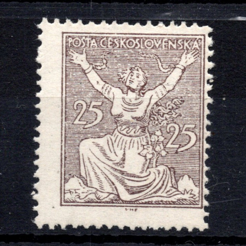 Selo Tchecoslováquia, Pof.152 (Mi. 171), MH, 25h