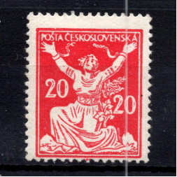 Sello Checoslovaquia, Pof.151 (Mi. 170), MH, 20h