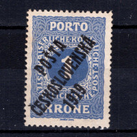 Briefmarke Tschechoslowakie, Pof.80 (Mi. 89)*, 1K