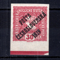 Briefmarke Tschechoslowakie, Pof.64 (Mi. 106)*, 30h