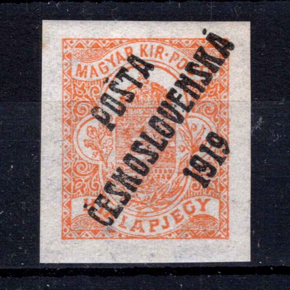 Sello Checoslovaquia, Pof.125z (Mi. 113), MH, 2 fi