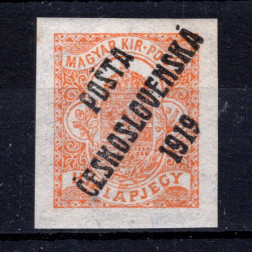 Briefmarke Tschechoslowakie, Pof.125z (Mi. 113)*, 2 fi