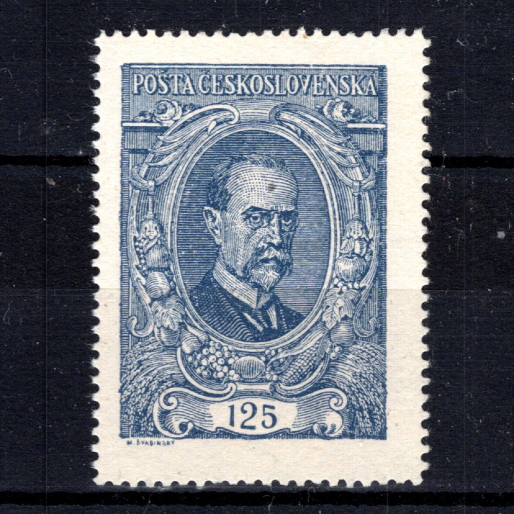 Sello Checoslovaquia, Pof.140 (Mi. 161), MNH, 125h