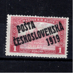 Sello Checoslovaquia, Pof.114 (Mi. 133), MH, 1K