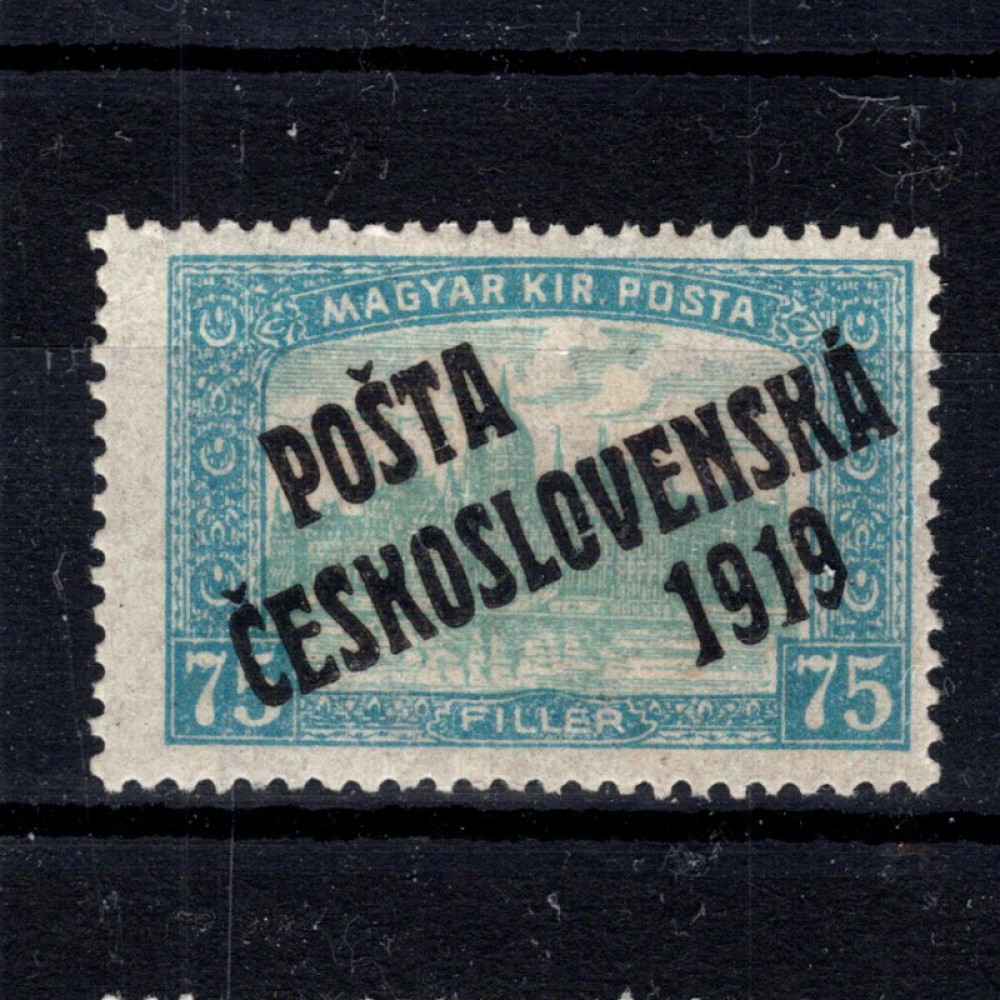 Sello Checoslovaquia, Pof.112 (Mi. 131), MH, 75f