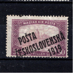 Sello Checoslovaquia, Pof.111 (Mi. 130), MH, 50f
