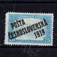Briefmarke Tschechoslowakie, Pof.112 (Mi. 131)*, 75f