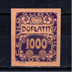 Zkusmý tisk ČSR, Pof.DL13*, 1000h