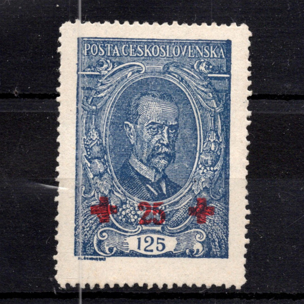 Sello Checoslovaquia, Pof.172 (Mi. 198), MNH, 125+25h