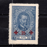 Sello Checoslovaquia, Pof.172 (Mi. 198), MNH, 125+25h