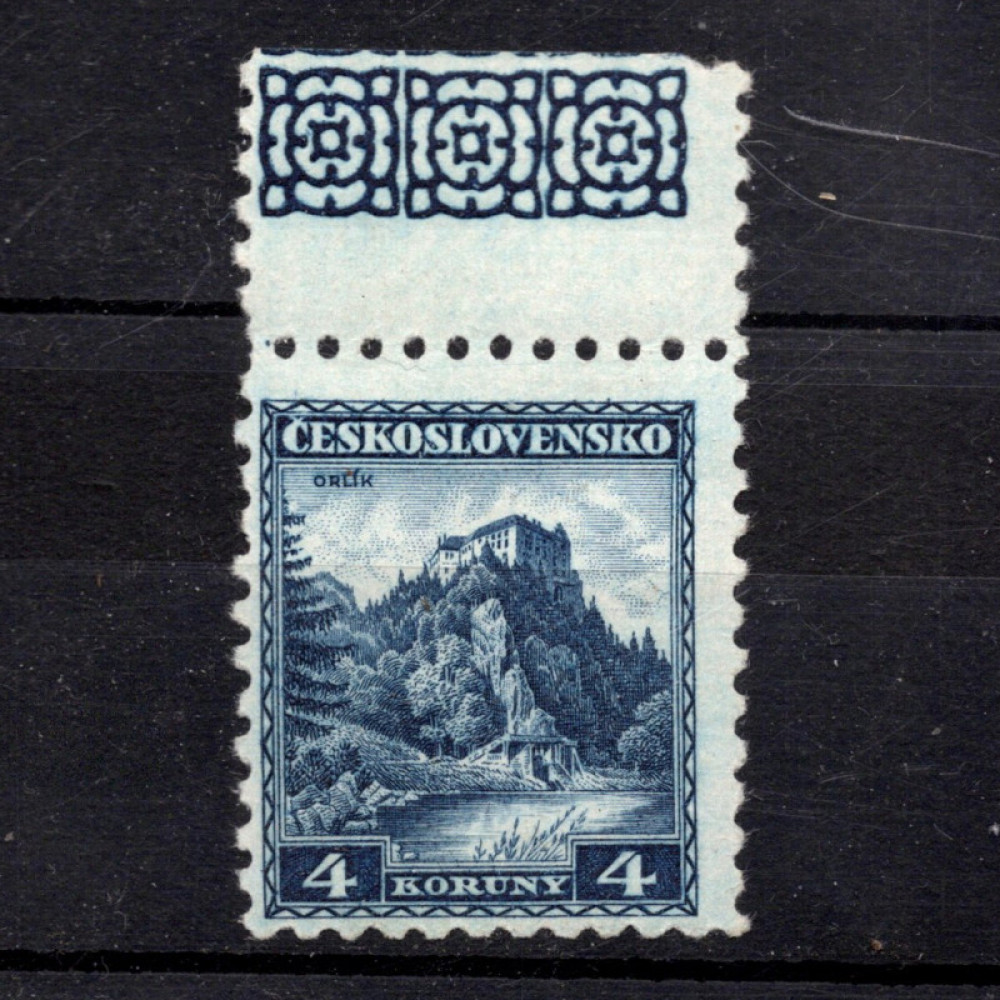 Stamp Czechoslovakia, Pof.266KH (Mi. 312), MNH, 4 Kč