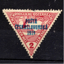 Selo Tchecoslováquia, Pof.55 (Mi. 67), MH, 2h