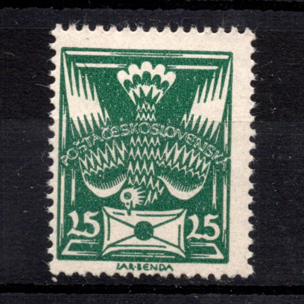 Briefmarke Tschechoslowakie, Pof.149 (Mi. 168)**, 25h