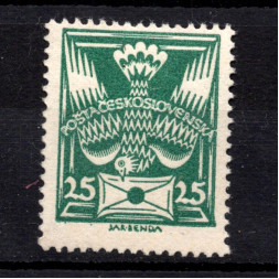 Briefmarke Tschechoslowakie, Pof.149 (Mi. 168)**, 25h