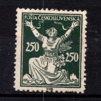 Selo Tchecoslováquia, Pof.161 (Mi. 180), MH, 250h