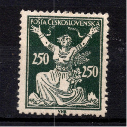 Známka ČSR, Pof.161*, 250h