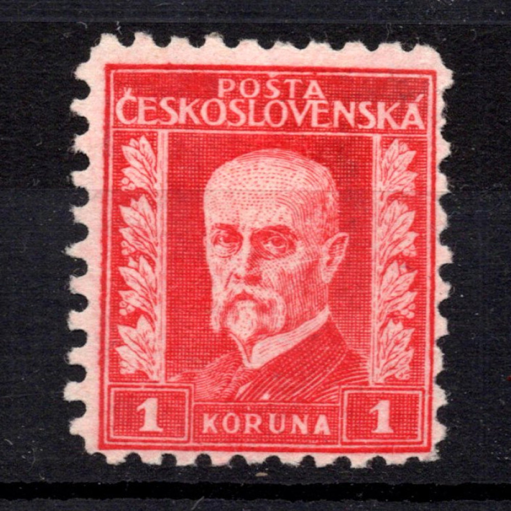 Selo Tchecoslováquia, Pof.208 (Mi. 242), MH, 1 Kč