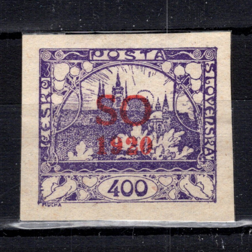 Selo Tchecoslováquia, Pof.SO21 (Mi. 23), MNH, 400h