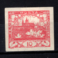 Selo Tchecoslováquia, Pof.5 (Mi. 3), MH, 10h