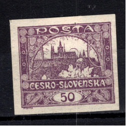 Známka ČSR, Pof.15*, 50h