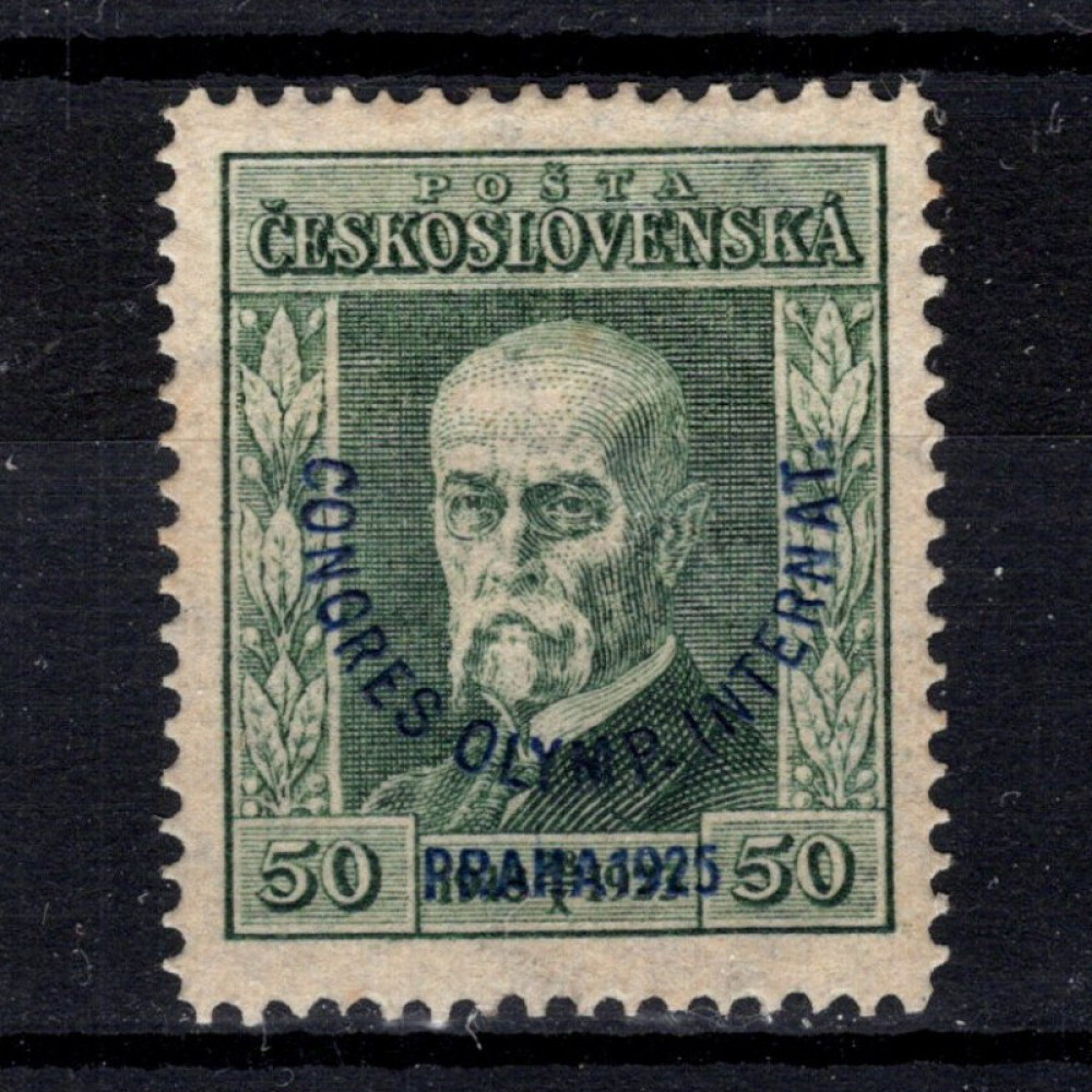 Selo Tchecoslováquia, Pof.180 (Mi. 209), MH, 50h