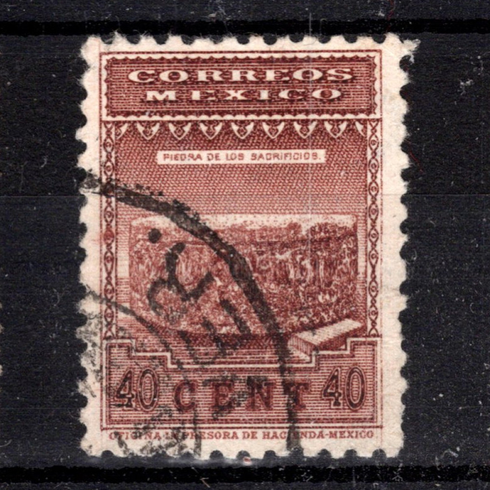 Známka Mexiko, Mi.710X (SG 569)#, 40 ¢