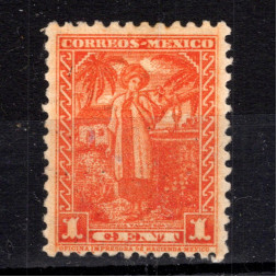 Sello México, Mi.699X (SG 561), (*), 1 ¢