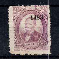 Stamp Mexico, Mi.117I (SG 130), (*), 24 ¢