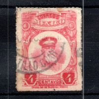 Sello México, Mi.541a (SG 396), Usado #, 4 ¢