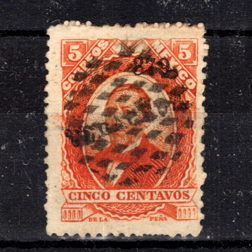 Sello México, Mi.109Ix (SG 117), Usado #, 5 ¢