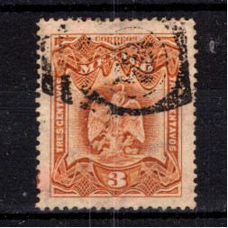 Sello México, Mi.228 (SG 268), Usado #, 3 ¢