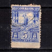 Známka Mexiko, Mi.194A (SG 248)#, 5 ¢
