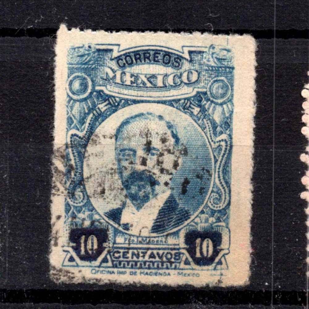 Sello México, Mi.543Ia (SG 398), Usado #, 10 ¢