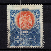 Sello México, Mi.240 (SG 280), Usado #, 10 ¢