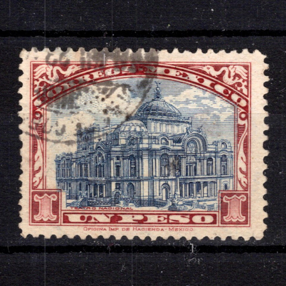 Sello México, Mi.595 (SG 452), Usado #, 1 $