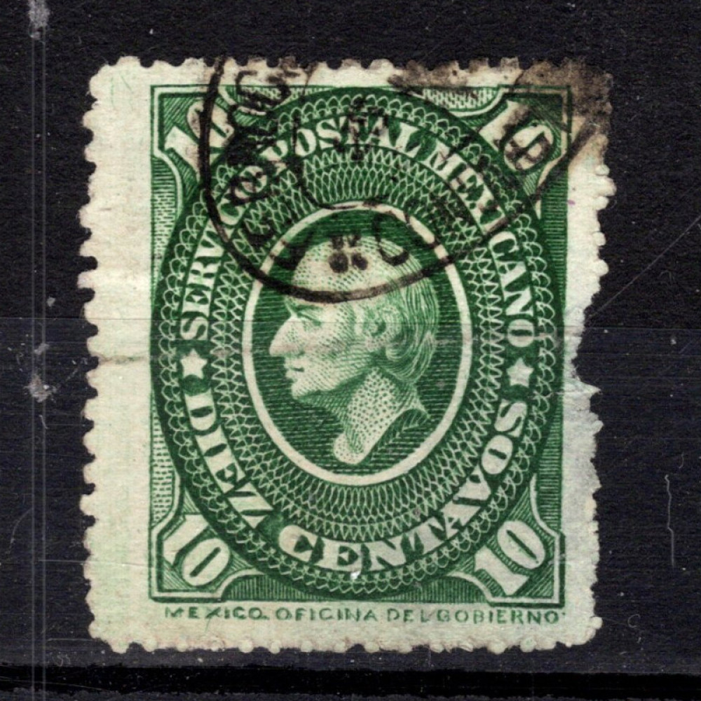 Selo México, Mi.129 (SG 147), Usado #, 10 ¢