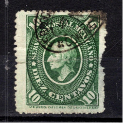 Briefmarke Mexico, Mi.129 (SG 147)#, 10 ¢