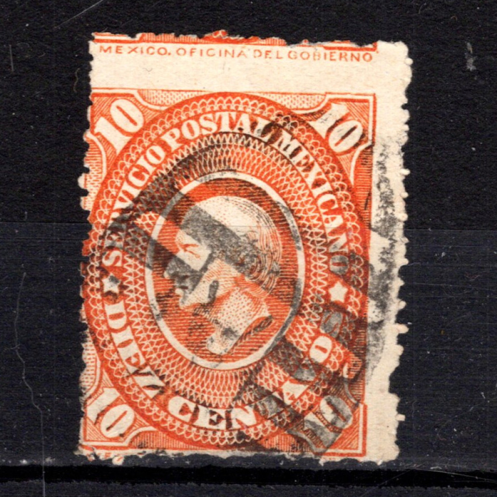 Známka Mexiko, Mi.144b (Scott 171a)#, 10 ¢