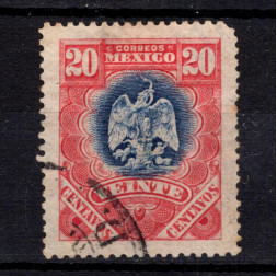 Sello México, Mi.232 (SG 272), Usado #, 20 ¢