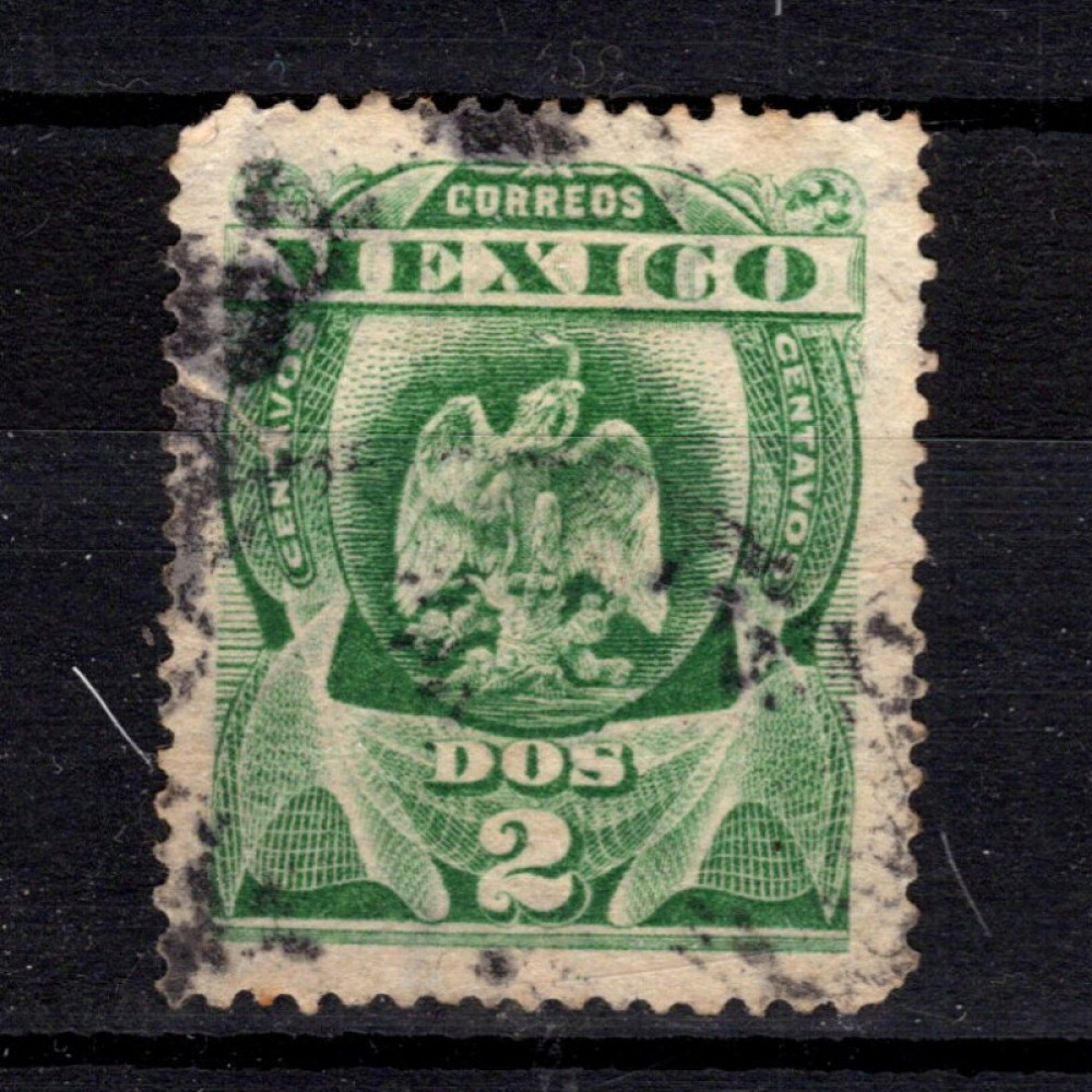 Sello México, Mi.237 (SG 277), Usado #, 2 ¢