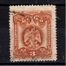 Sello México, Mi.228 (SG 268), Usado #, 3 ¢