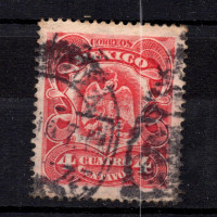 Sello México, Mi.238 (SG 278), Usado #, 4 ¢