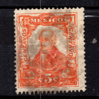 Selo México, Mi.246 (SG 286), Usado #, 5 ¢